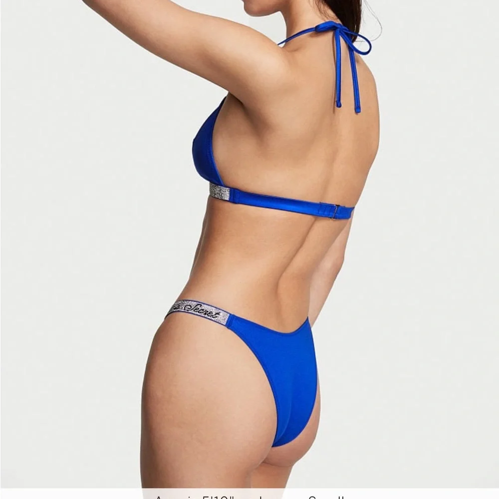 NWT VICTORIA'S SECRET SWIM
Shine Strap Brazilian Bikini Bottom Bundle Small - Picture 4 of 16